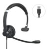 אוזניות למרכזיה Braumers BRCH-91UF USB