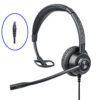 אוזניה לטלפון מדונה Braumers BRCH-BH19 call center Headset RJ9