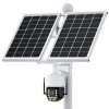 מצלמת אבטחה סולארית סלולרית Braumers BRSC-80A2008MX50 SOLAR System 4k PTZ x50