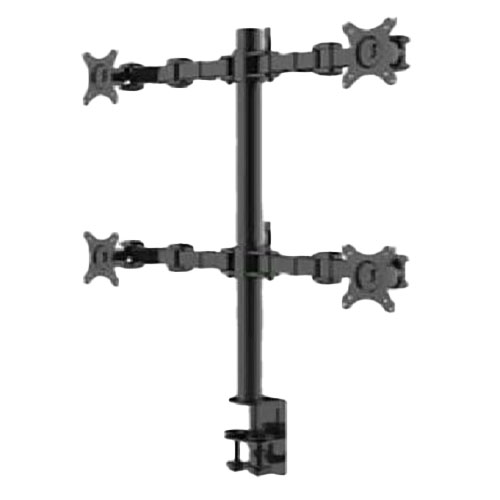 זרוע שולחנית למסכי מחשב לארבע מסכים Loctek DLB114